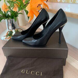 Gucci Black Heels/Pumps Size 37 - Size 7